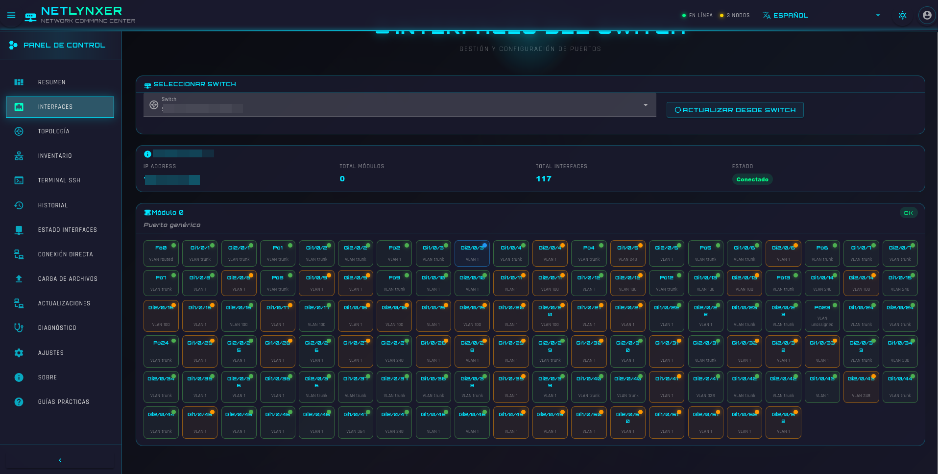 Monitoreo de Puertos